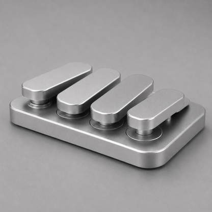 Piano Keys Metal Clicker